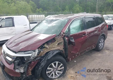 2021 Honda Pilot 2Wd Ex-L from USA, damaged, VIN 5FNYF5H57MB008750